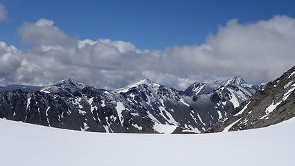 Hector Mountains from Wye Pass looking south