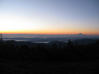 Sunrise from Mt. Townsend