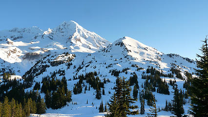 Sunday's destination - Pyramid with Rainier behind