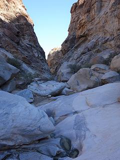 Hiko Springs Canyon narrows