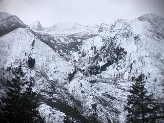 Snow squall on Mt. Cashmere 3/3/20