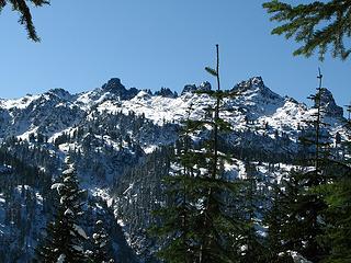 Just more of the view across from the trail as it followed the 5000 foot line.