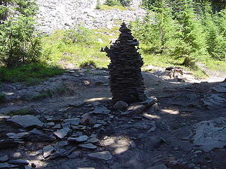 GIant Cairn @ PCT JUnction
