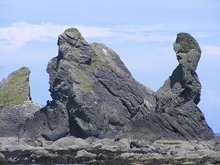 this rock is twisted... south of POA