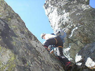 Wayne on solid rock.