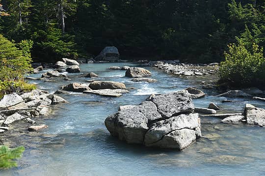 Lower Lyman Lake outlet