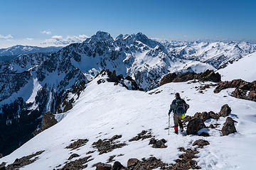 Descending from Buckhorn