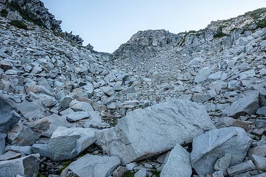 yet another talus slope