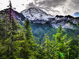 Mt. Rainer from Eagle's Roost