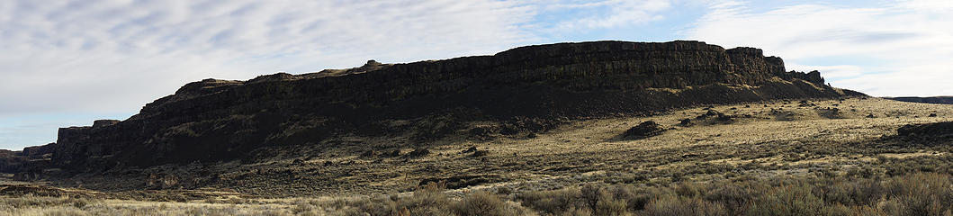 The ridge between Dusty and Ancient Lakes, we had lunch on the highpoint on the ridge far left.