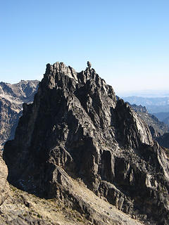 Someone knock that cairn off of Sherpa Peak