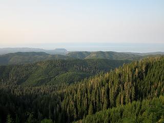 Vancouver Island across Strait of Juan de Fuca