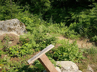 Falling over sign