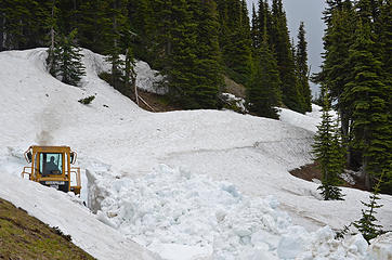 clearing road at ~ 5650 ft 3