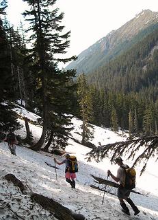 Midland Route above Mason Creek