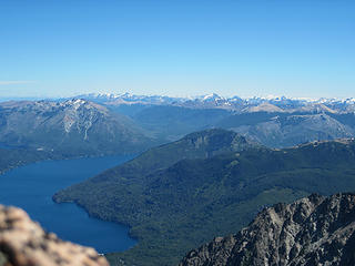 Mascardi, one of many lakes in the area