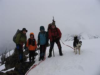 Iron Peak summit - just us and the wind