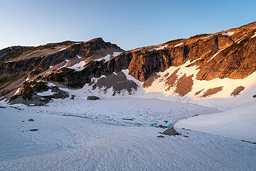 Last light over La Bohn Lake