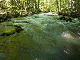 Silver Creek near the trailhead