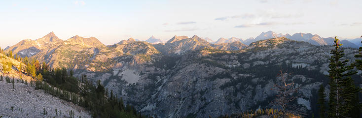 Early a.m. mountain views