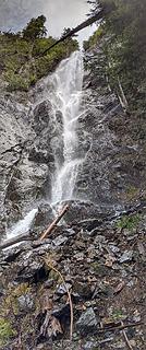 Upper most part of the falls