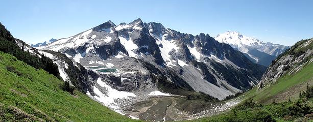 Triad Lake and Glacier Peak