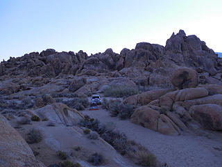 Camp @ Alabama Hills