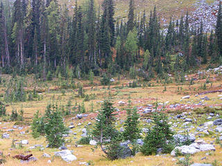 Night 2 camp (center of the picture)