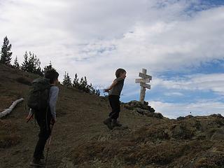 Reaching Marmot Pass