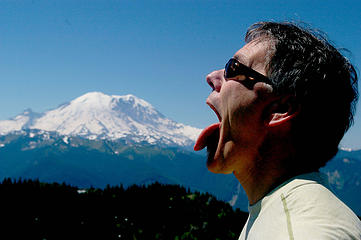 Funny how when you tell someone to act like they're licking Mt Rainier, they do