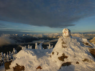 Last light on the Mailbox