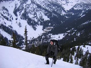 Ryan and ski area