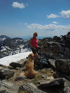 Suzanne and Gus on Switchback