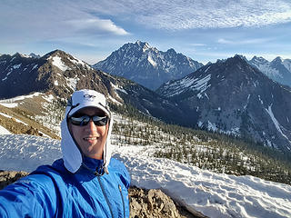 Iron Peak summit selfie