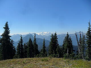 looking WSW towards Olympus