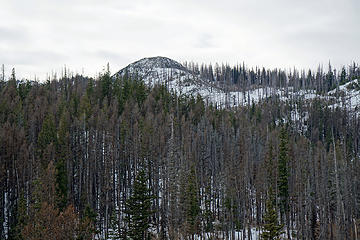 It Peak at just over 6000' looks pretty naked for December.