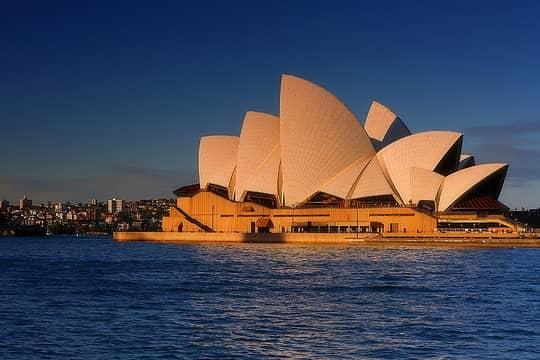 115- Alpenglow on the Sydney Opera House