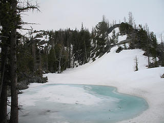 Tarn aboe Mesa Lake