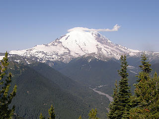 Rainier from Crystal Peak true summit.