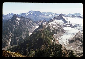 Chickamin Glacier fom Sentinel Pk aug 1986-018