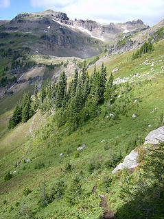 Lower trail to Goat Lk.