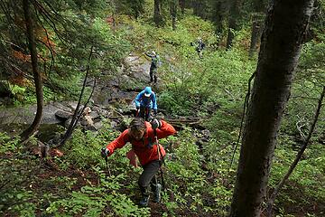 Crossing Schaefer Creek