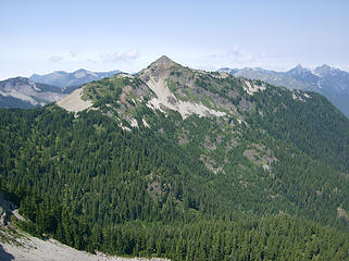 Silver Pk. as seen from the S/E summit