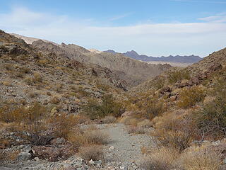 wash between the 2 Copper Peaks