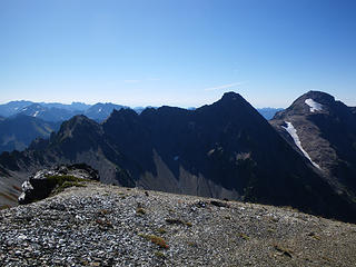 approaching the Burke Range