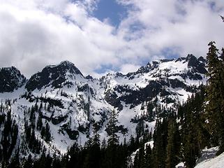 Bryant peak and Chair peak