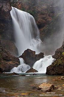 Dawn Mist Falls