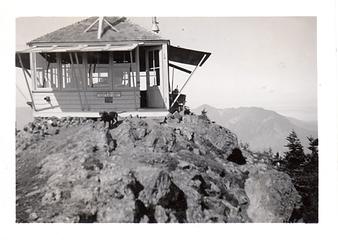 Hurricane Hill Lookout (1940s?)