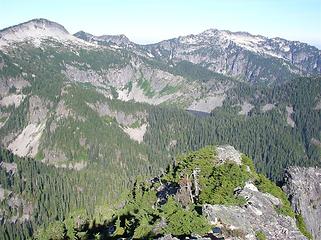 Caroline Pk from Wright Mtn