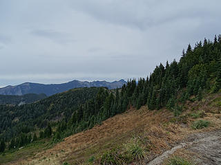 Views from backside of ridge to Tolmie.